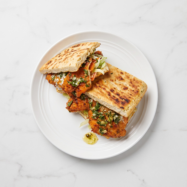 Chicken Milanesa Sandwich.