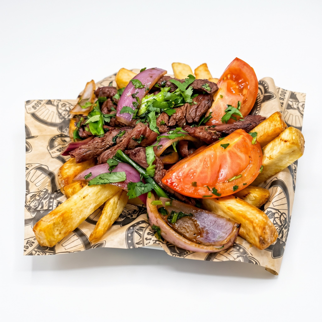 Lomo Saltado Fries.