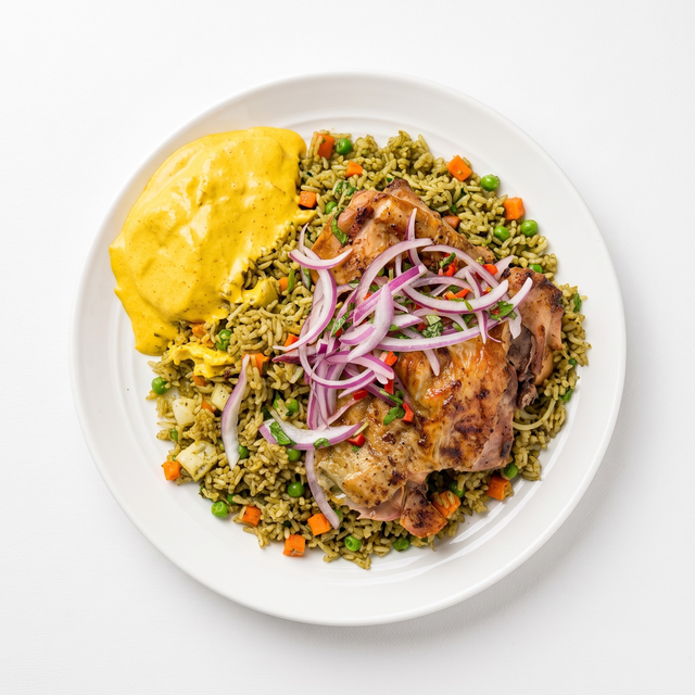 Arroz con Pollo (a la Brasa).
